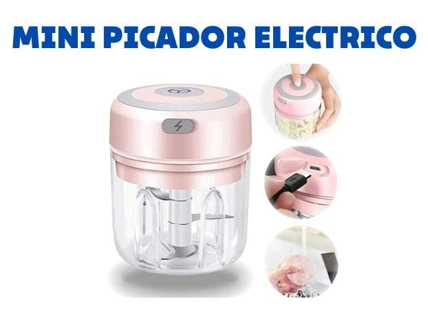 Miniatura 3 de Mini picador 250 ML portatil Recargable
